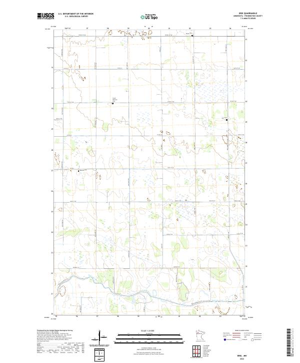 USGS Topographic Map – Erie