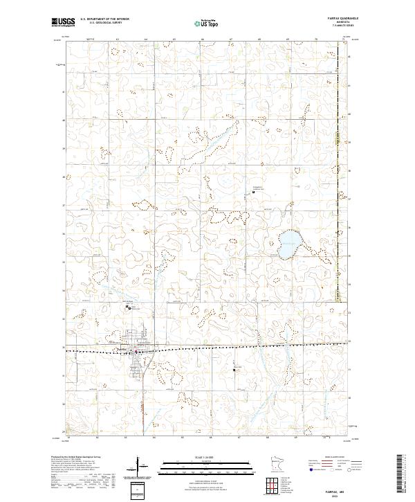 USGS Topographic Map – Fairfax