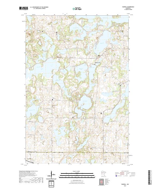 USGS Topographic Map – Farwell