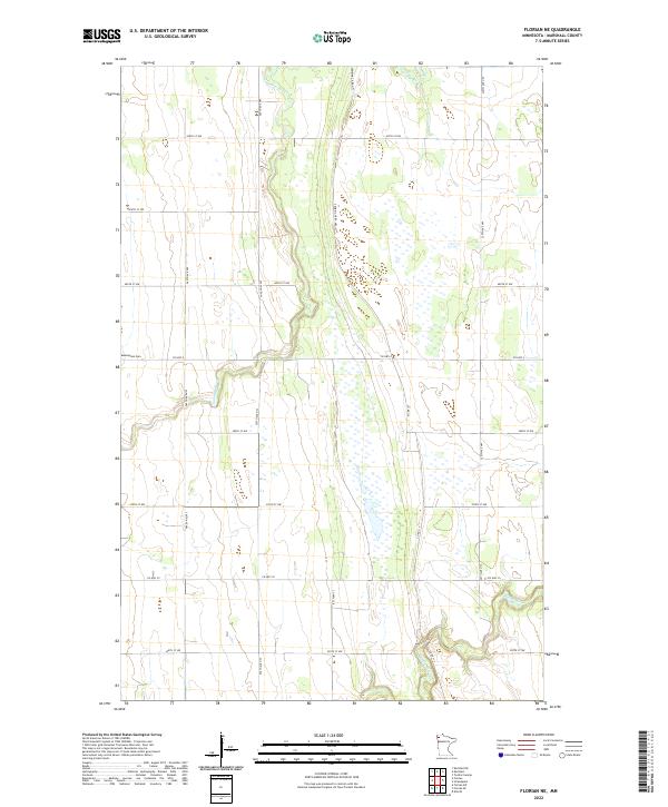 USGS Topographic Map – Florian NE