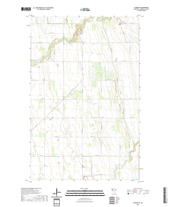 USGS Topographic Map – Florian SE
