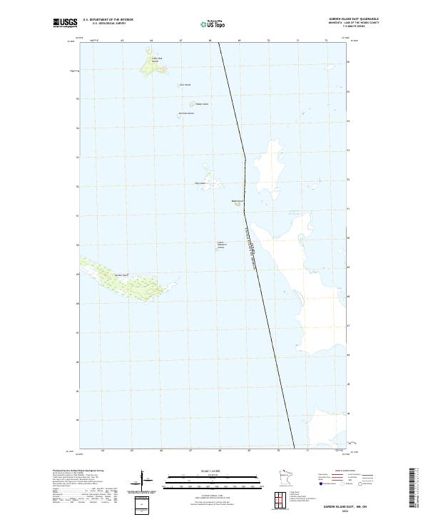 USGS Topographic Map – Garden Island East