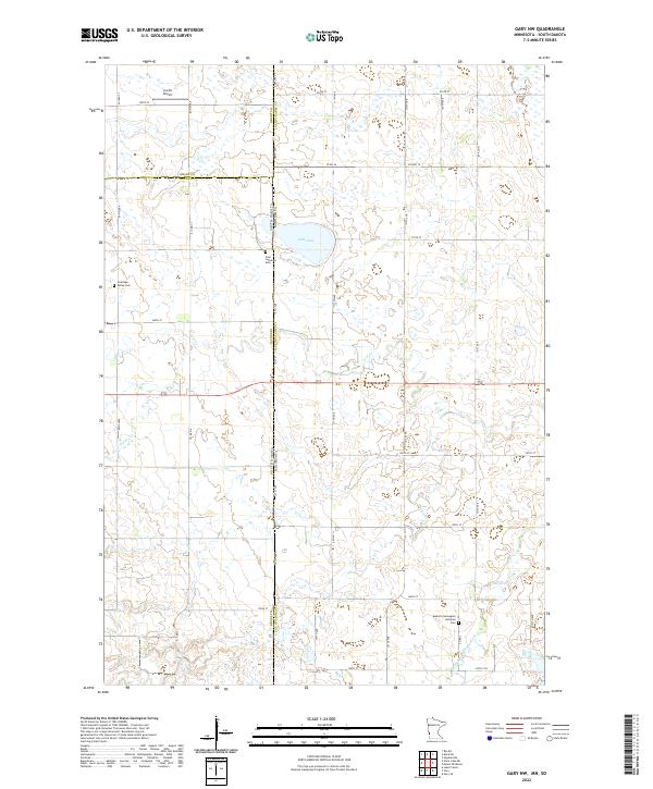 USGS Topographic Map – Gary NW