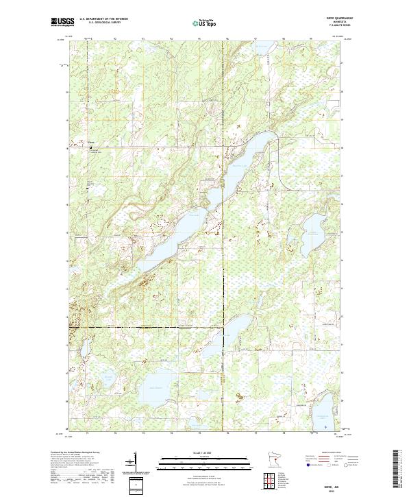 USGS Topographic Map – Giese
