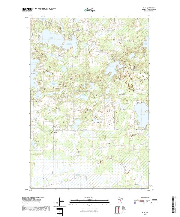 USGS Topographic Map – Glen
