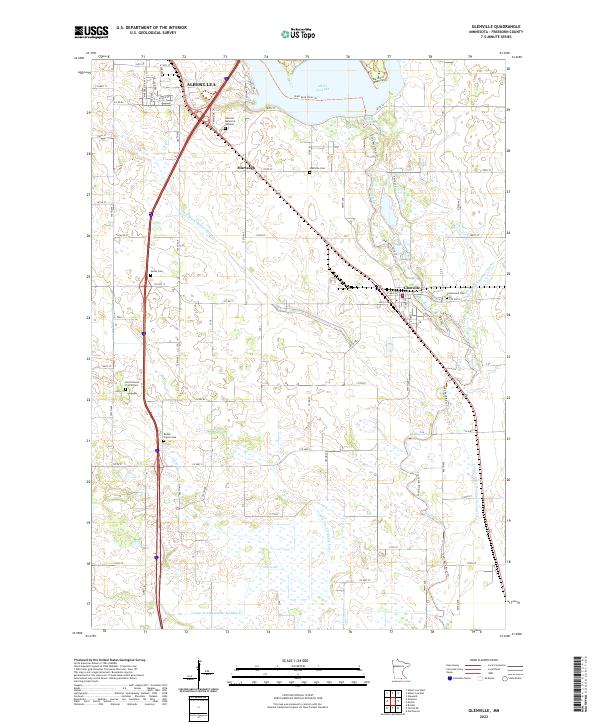 USGS Topographic Map – Glenville
