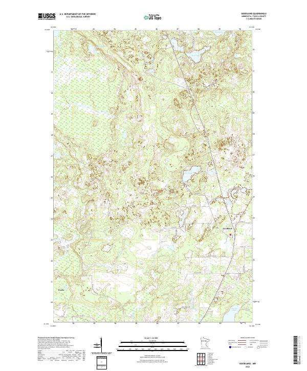 USGS Topographic Map – Goodland