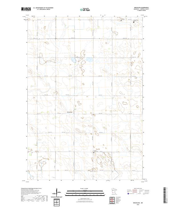 USGS Topographic Map – Gracelock