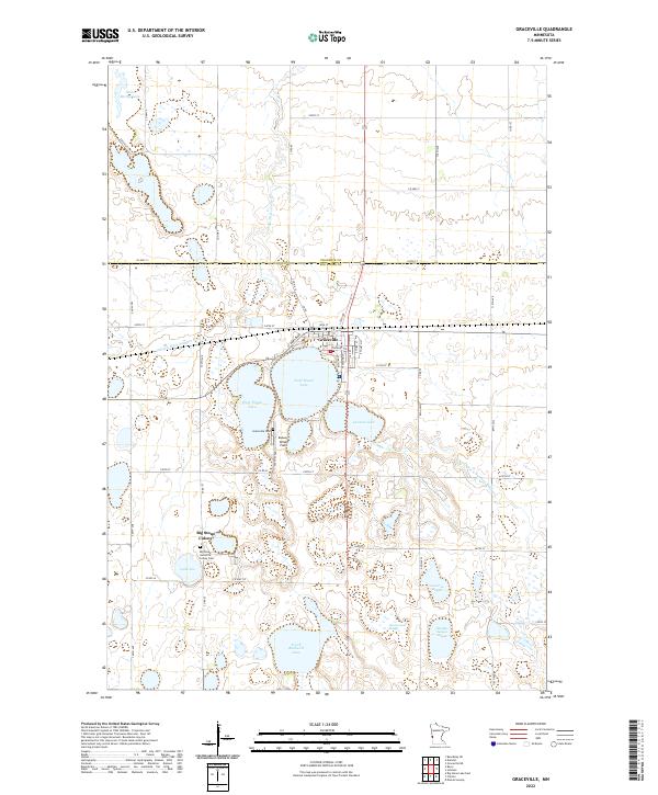 USGS Topographic Map – Graceville