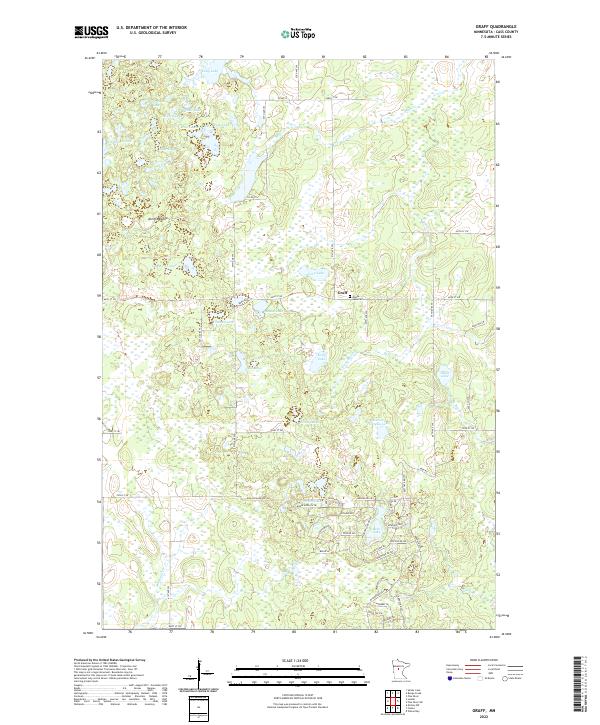 USGS Topographic Map – Graff
