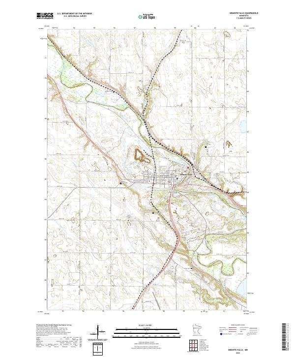 USGS Topographic Map – Granite Falls