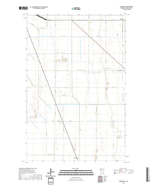 USGS Topographic Map – Greenview