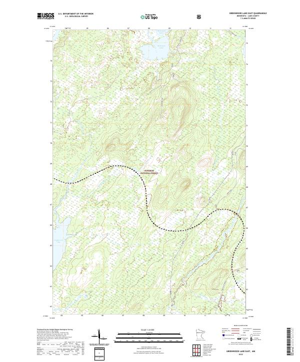 USGS Topographic Map – Greenwood Lake East
