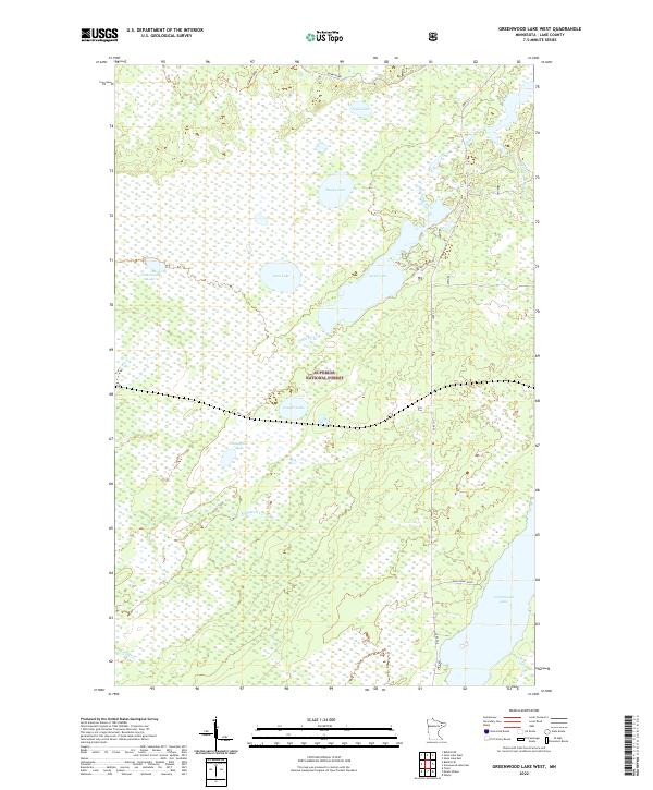 USGS Topographic Map – Greenwood Lake West