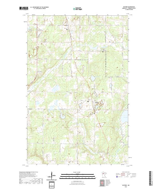 USGS Topographic Map – Guthrie
