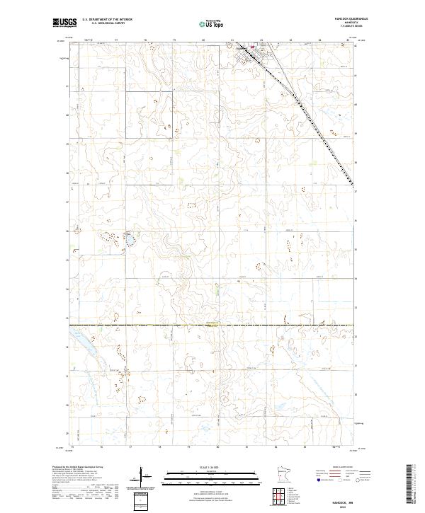 USGS Topographic Map – Hancock