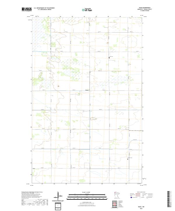 USGS Topographic Map – Haug