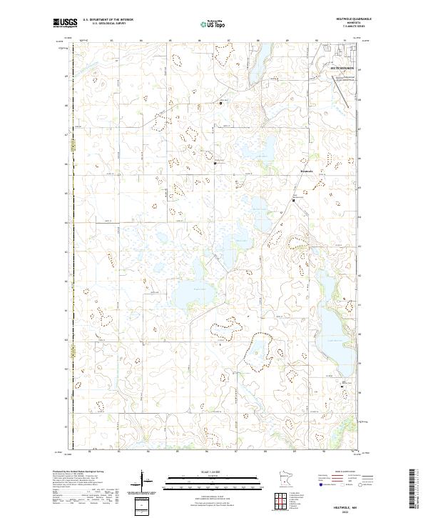 USGS Topographic Map – Heatwole