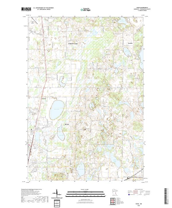 USGS Topographic Map – Hugo