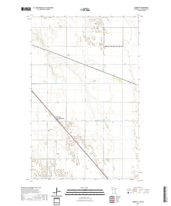 USGS Topographic Map – Humboldt