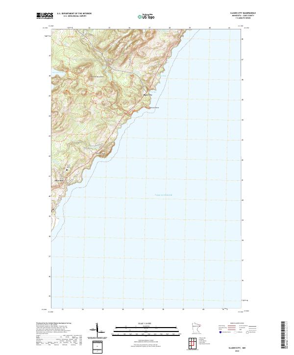 USGS Topographic Map – Illgen City