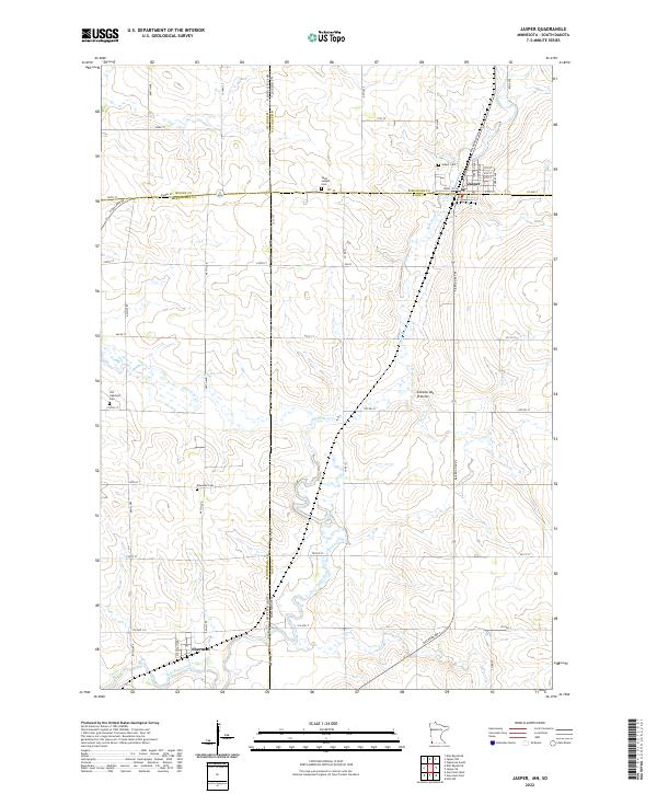 USGS Topographic Map – Jasper