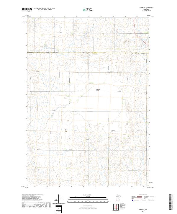 USGS Topographic Map – Jasper SE