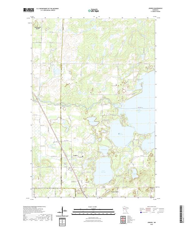 USGS Topographic Map – Jenkins