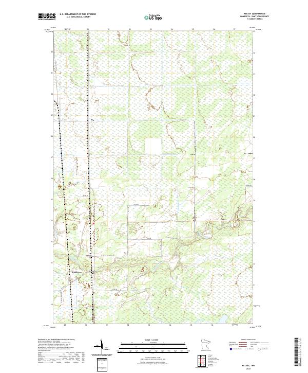 USGS Topographic Map – Kelsey