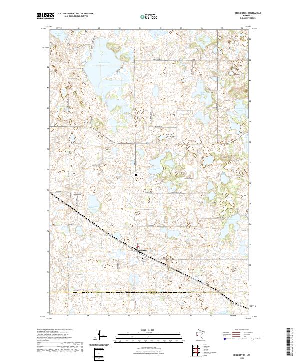 USGS Topographic Map – Kensington