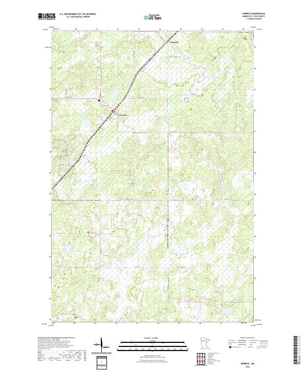 USGS Topographic Map – Kerrick