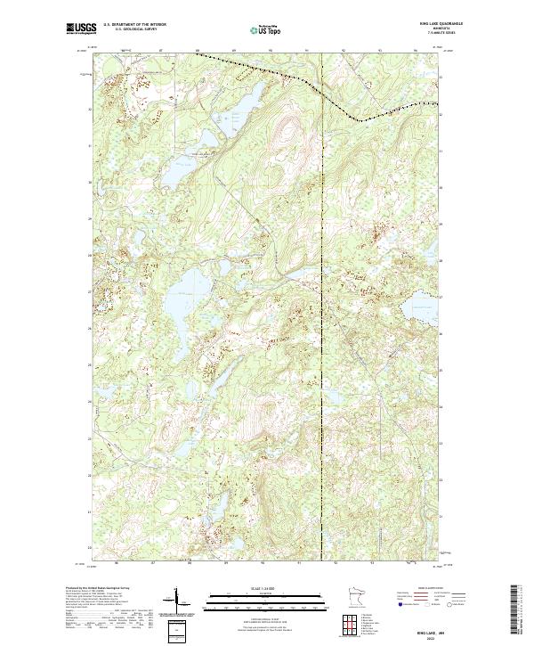 USGS Topographic Map – King Lake