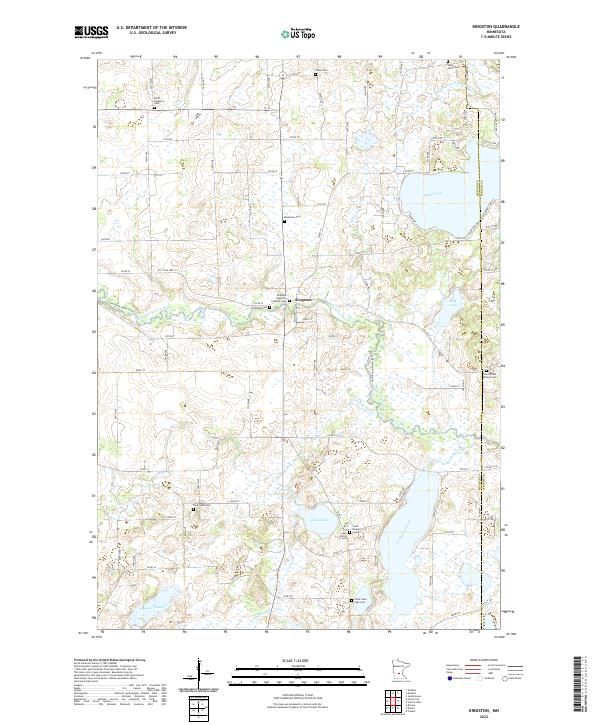 USGS Topographic Map – Kingston