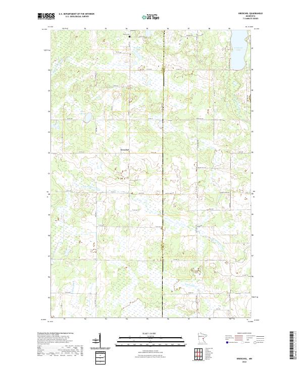 USGS Topographic Map – Kroschel