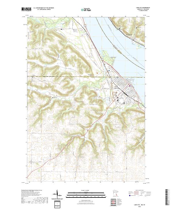 USGS Topographic Map – Lake City