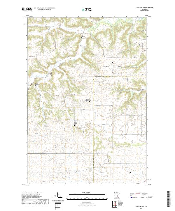 USGS Topographic Map – Lake City NW