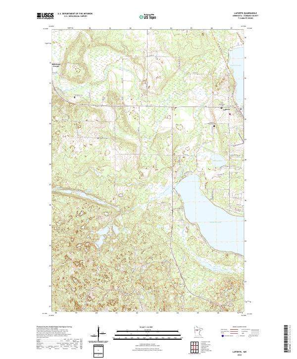 USGS Topographic Map – Laporte