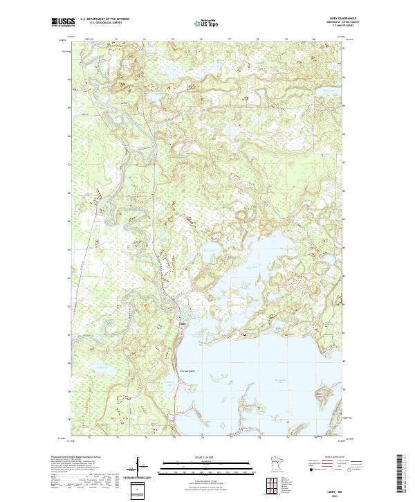 USGS Topographic Map – Libby