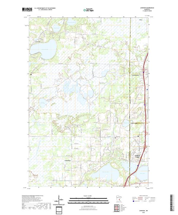 USGS Topographic Map – Linwood
