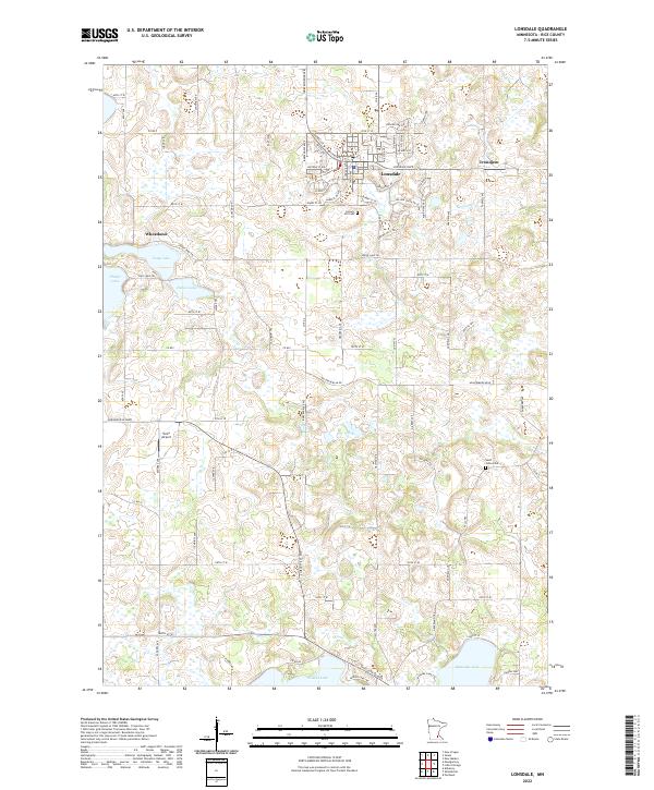 USGS Topographic Map – Lonsdale