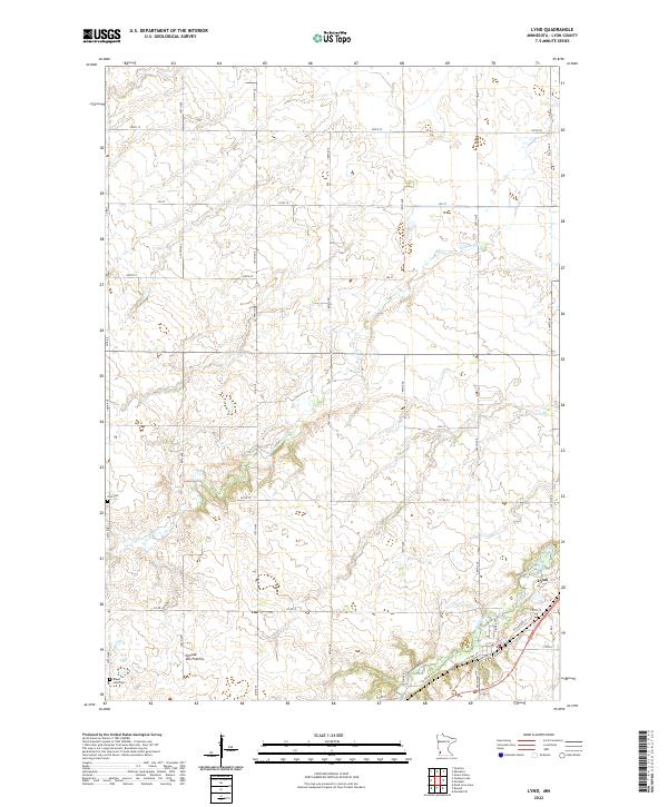 USGS Topographic Map – Lynd