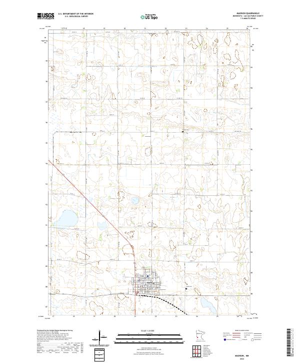 USGS Topographic Map – Madison
