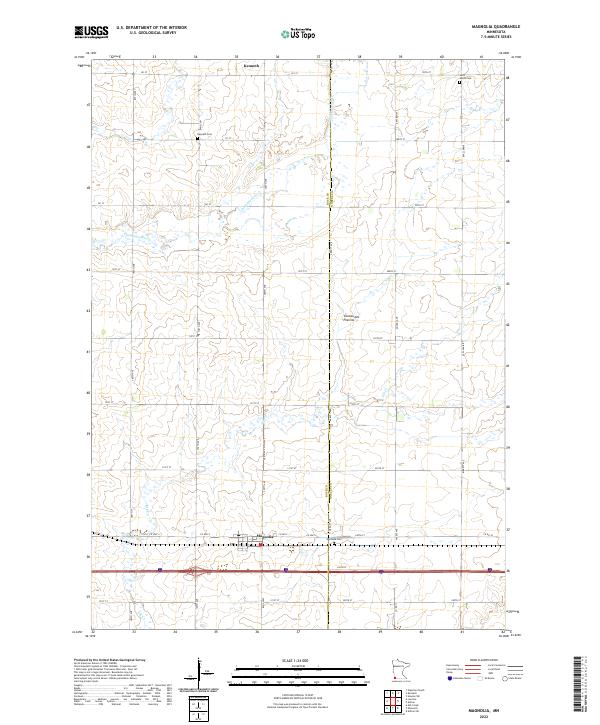 USGS Topographic Map – Magnolia