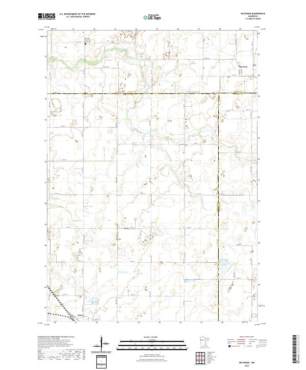 USGS Topographic Map – Matawan