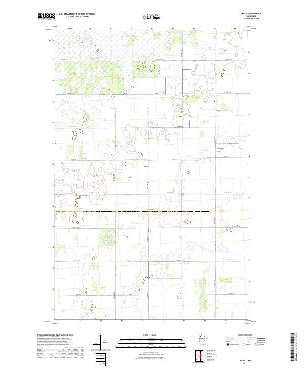 USGS Topographic Map – Mavie