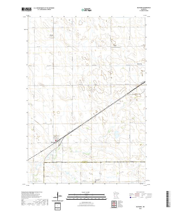 USGS Topographic Map – Maynard