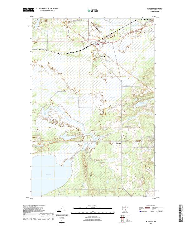 USGS Topographic Map – McGregor