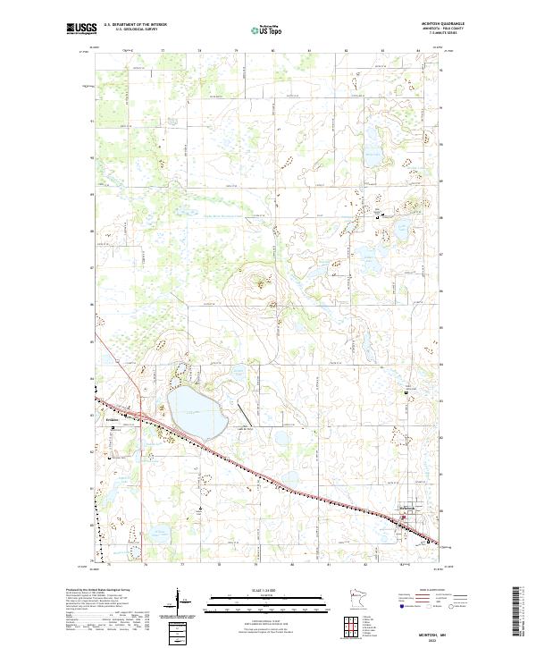 USGS Topographic Map – McIntosh