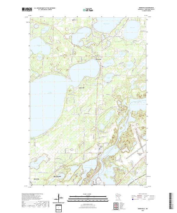 USGS Topographic Map – Merrifield