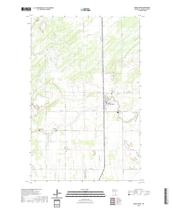 USGS Topographic Map – Middle River